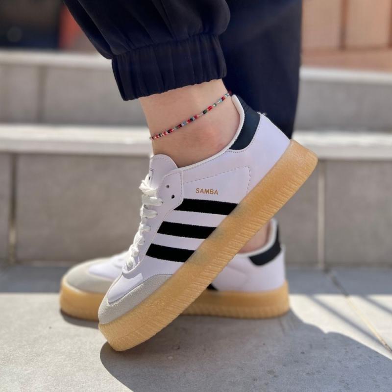 Adidas Sambi Beyaz Siyah