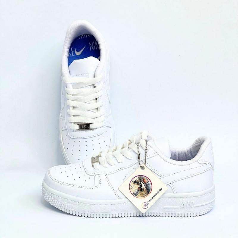 Air Force Kısa Ful Beyaz