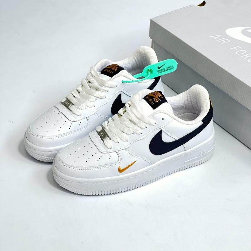AirForce İthal Beyaz Siyah Gold