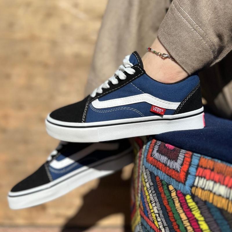 Vans Lacivert Beyaz