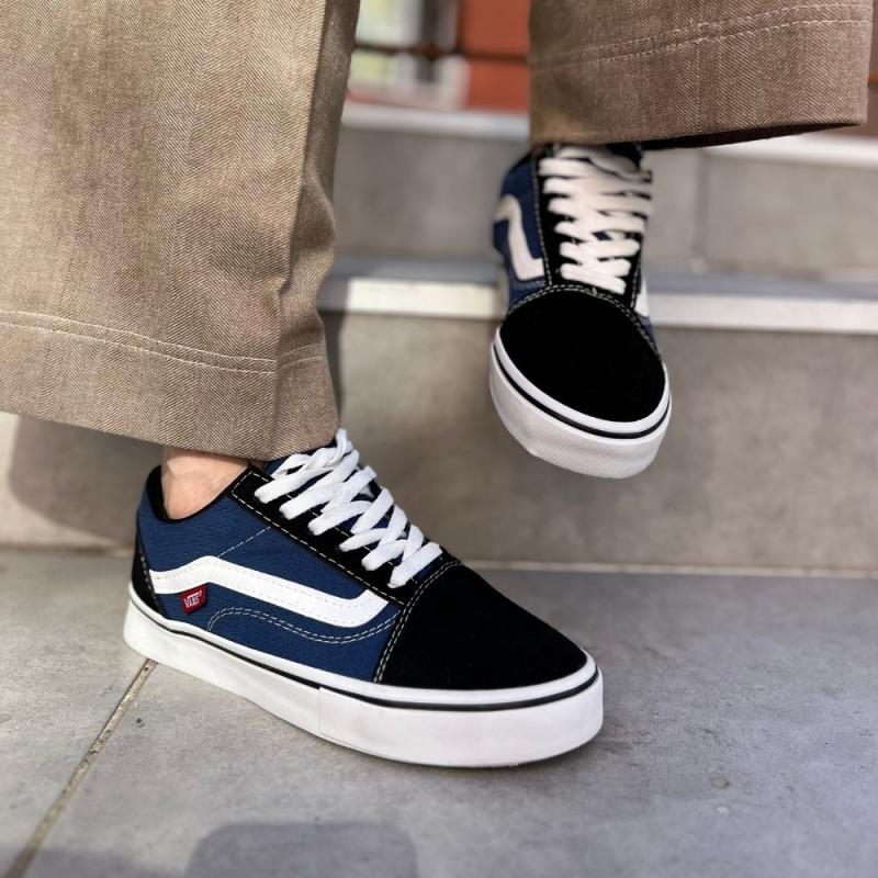 Vans Lacivert Beyaz