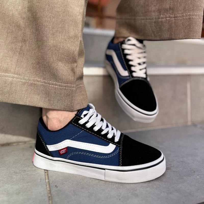 Vans Lacivert Beyaz